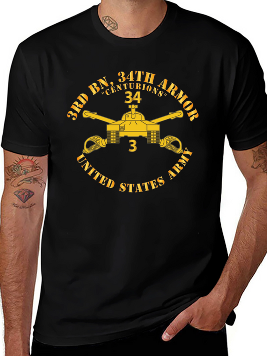 3rd BN 34th Armor Centurions US Army T-Shirt