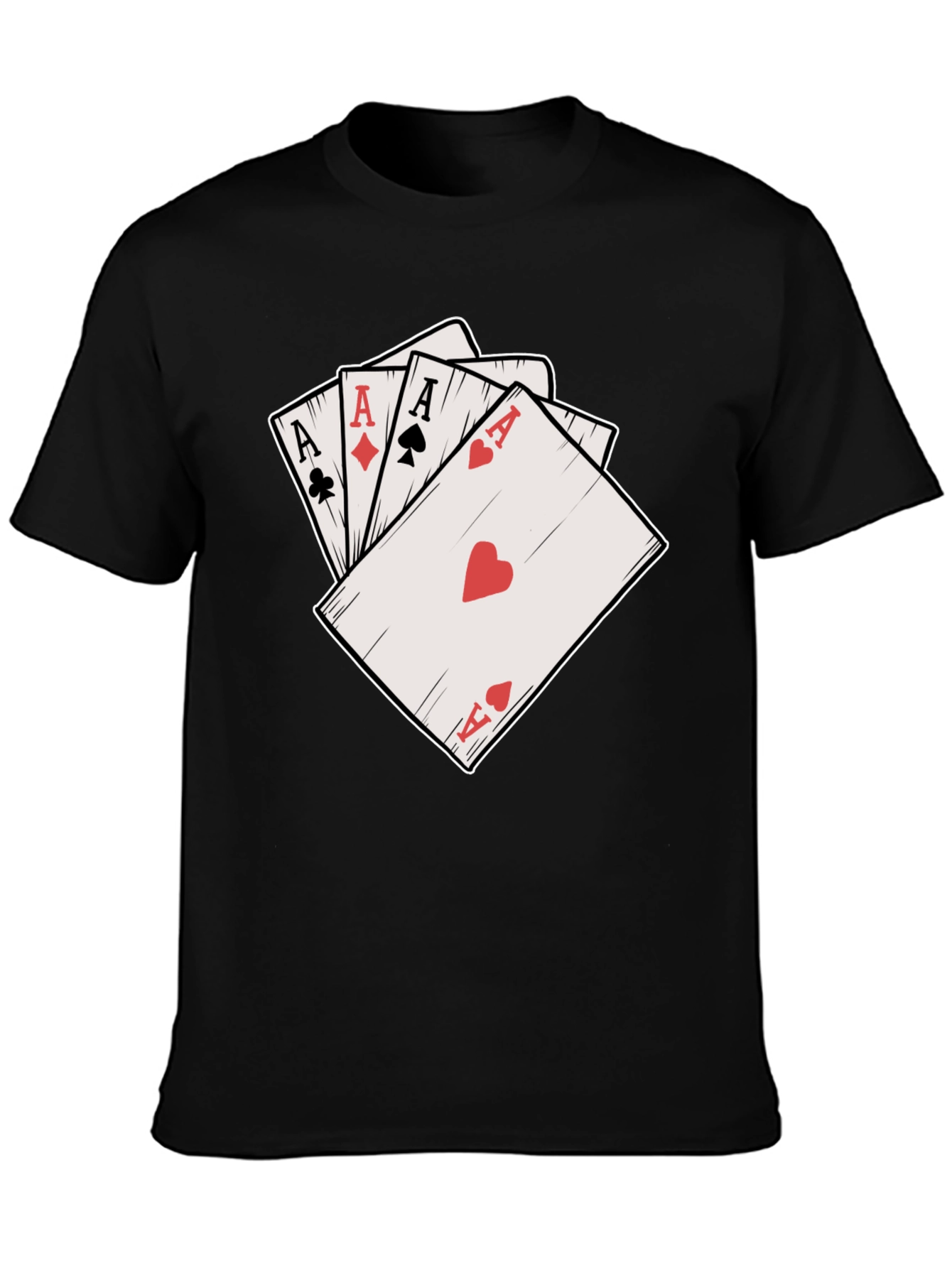 Ace Card Graphic Tee - Lucky Hand Shirt