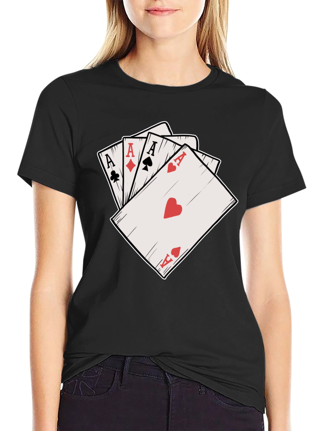 Ace Card Graphic Tee - Lucky Hand Shirt