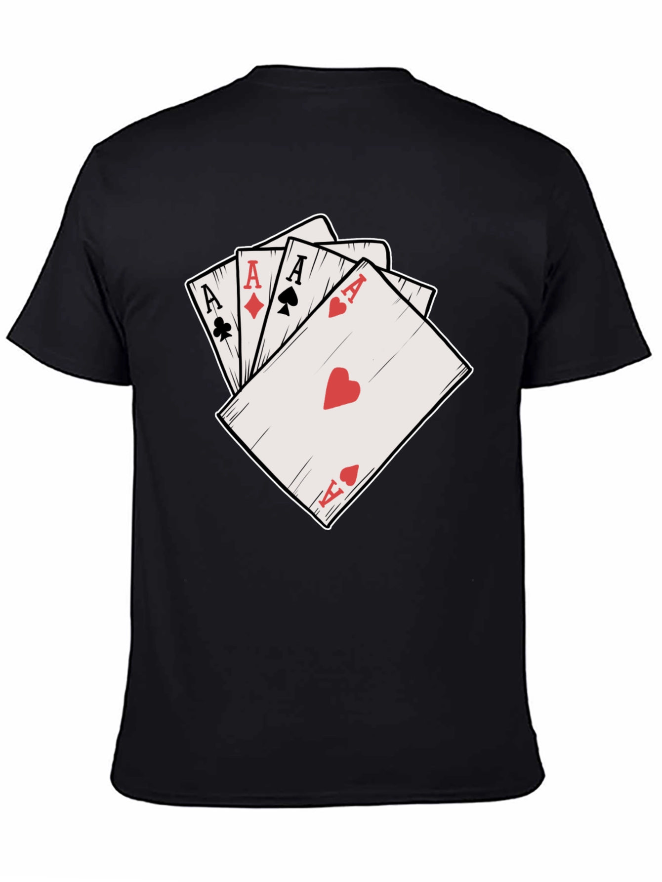 Ace Card Graphic Tee - Lucky Hand Shirt