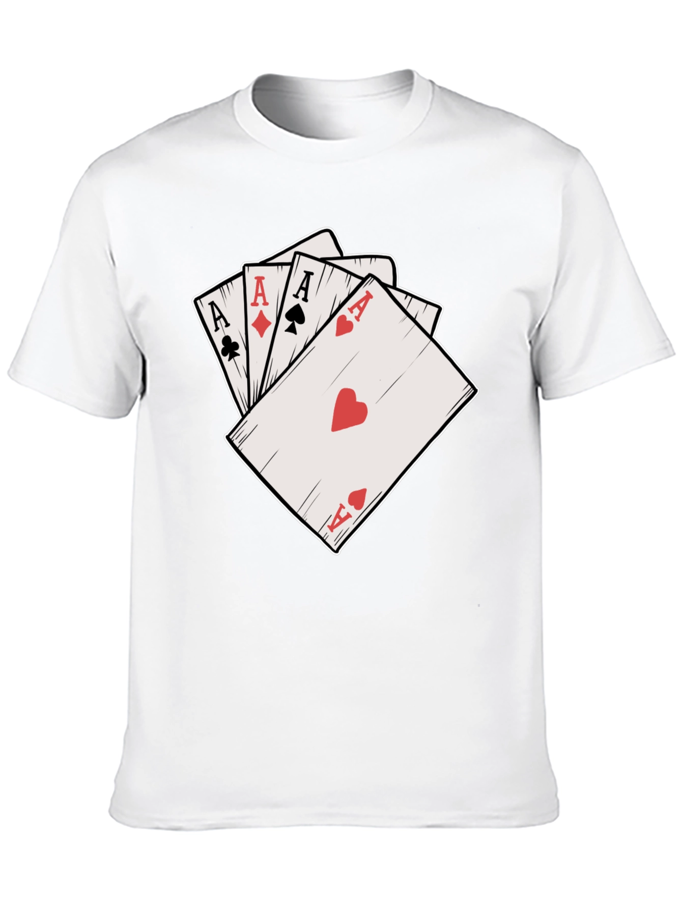 Ace Card Graphic Tee - Lucky Hand Shirt