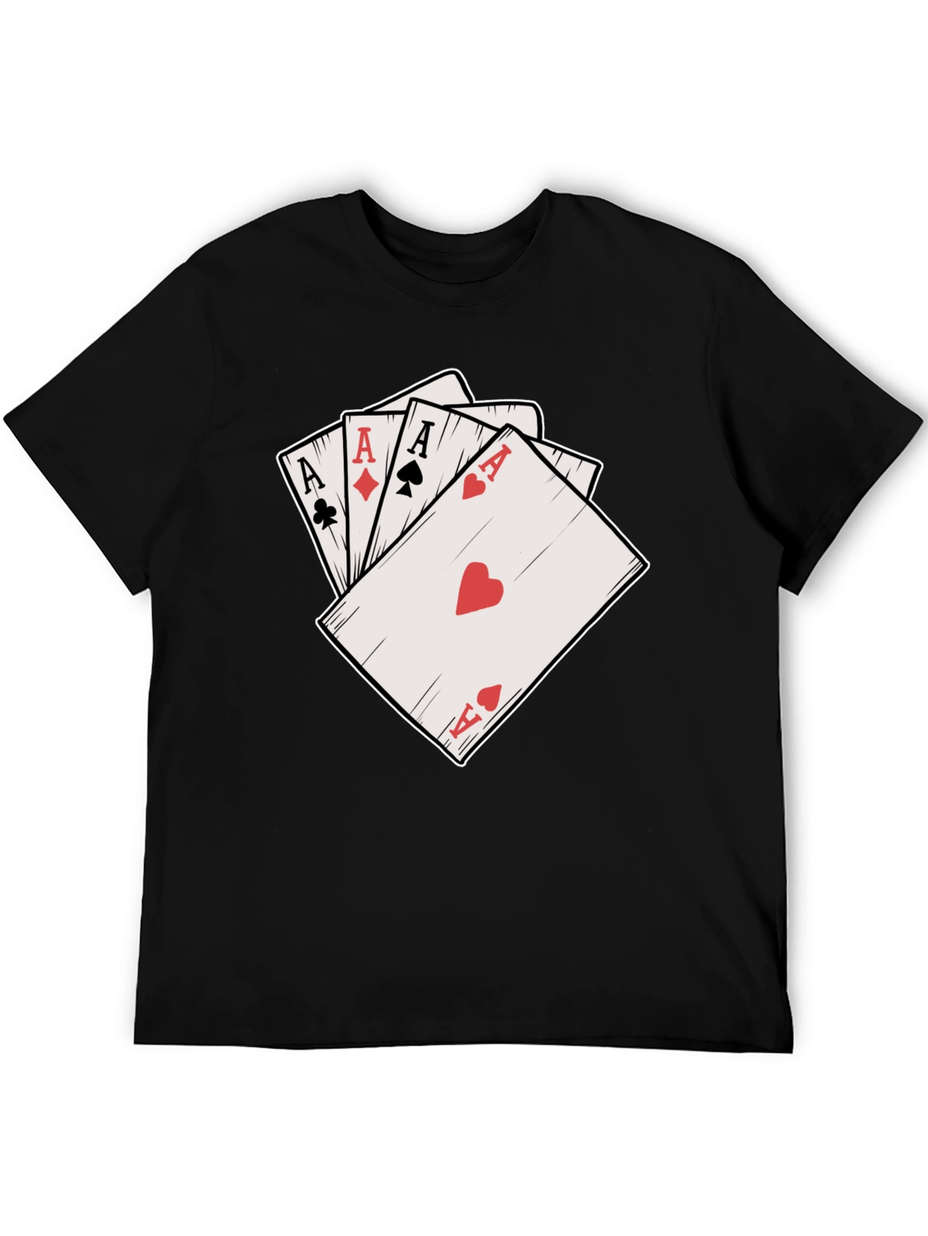 Ace Card Graphic Tee - Lucky Hand Shirt