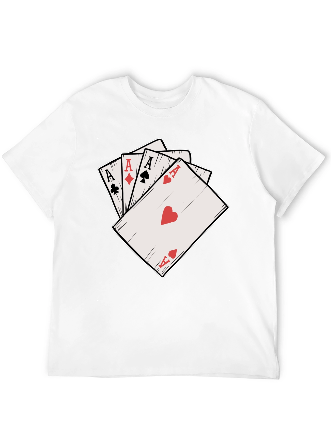 Ace Card Graphic Tee - Lucky Hand Shirt