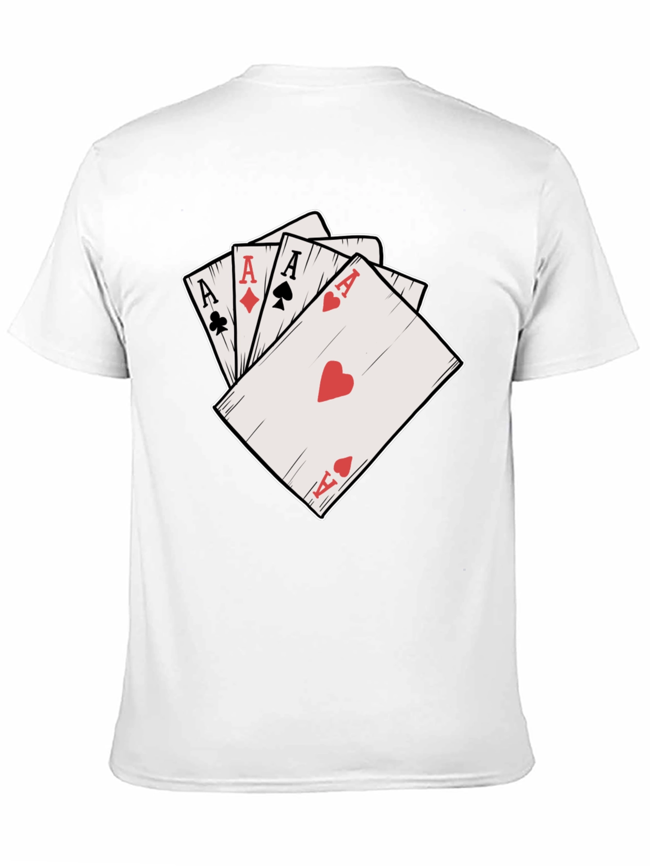 Ace Card Graphic Tee - Lucky Hand Shirt