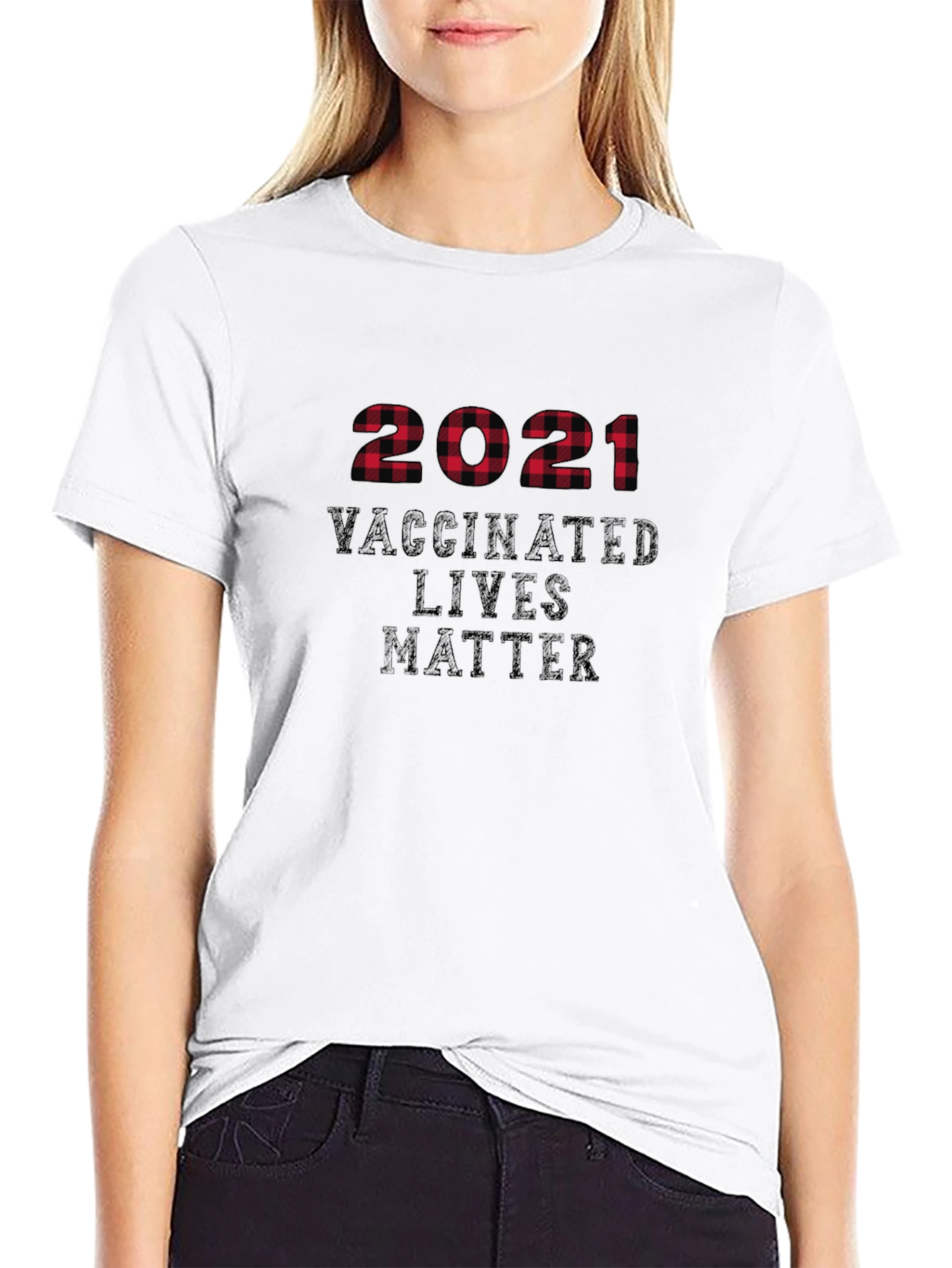2021 Vaccinated Lives Matter Graphic T-Shirt