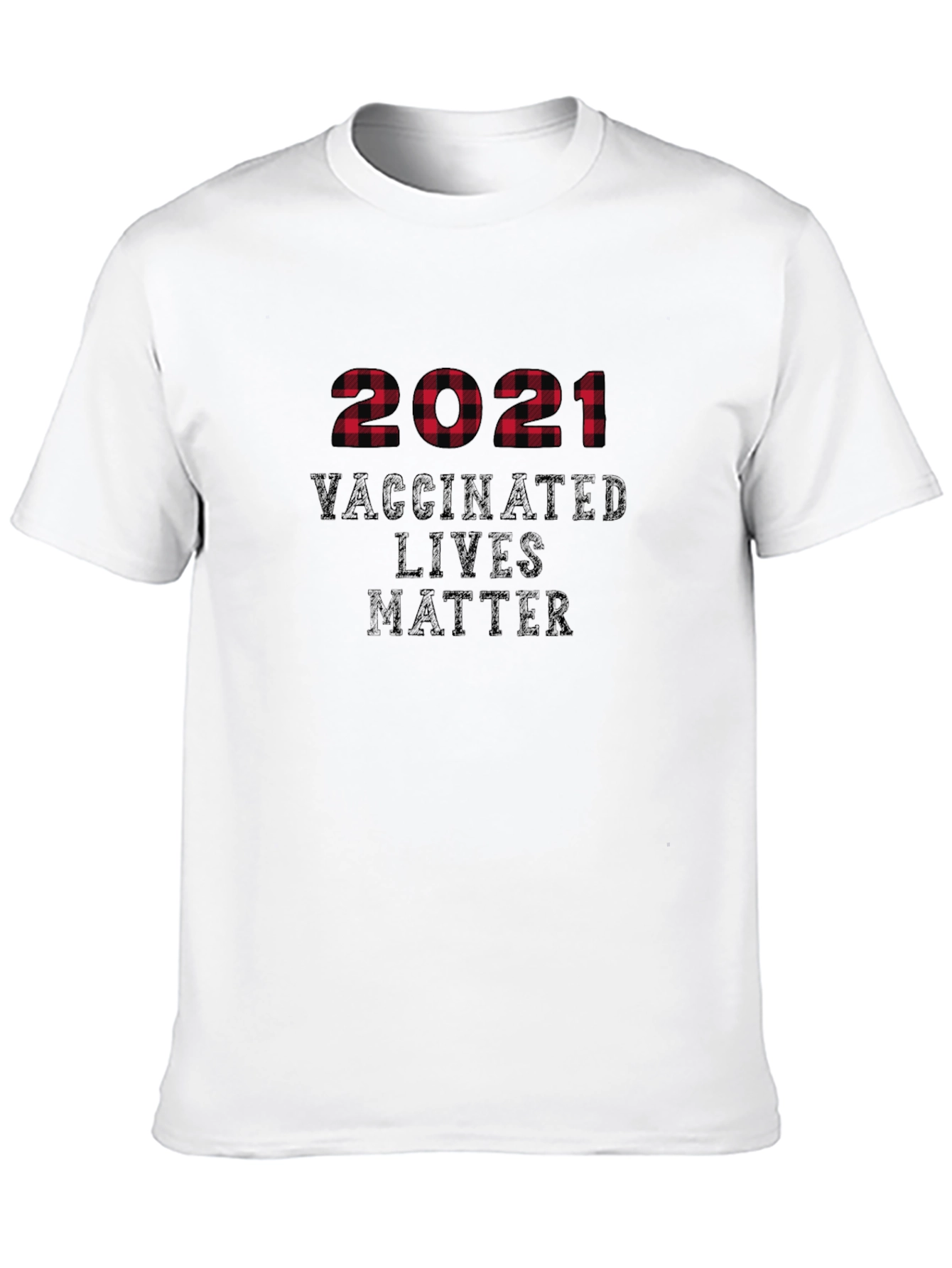 2021 Vaccinated Lives Matter Graphic T-Shirt