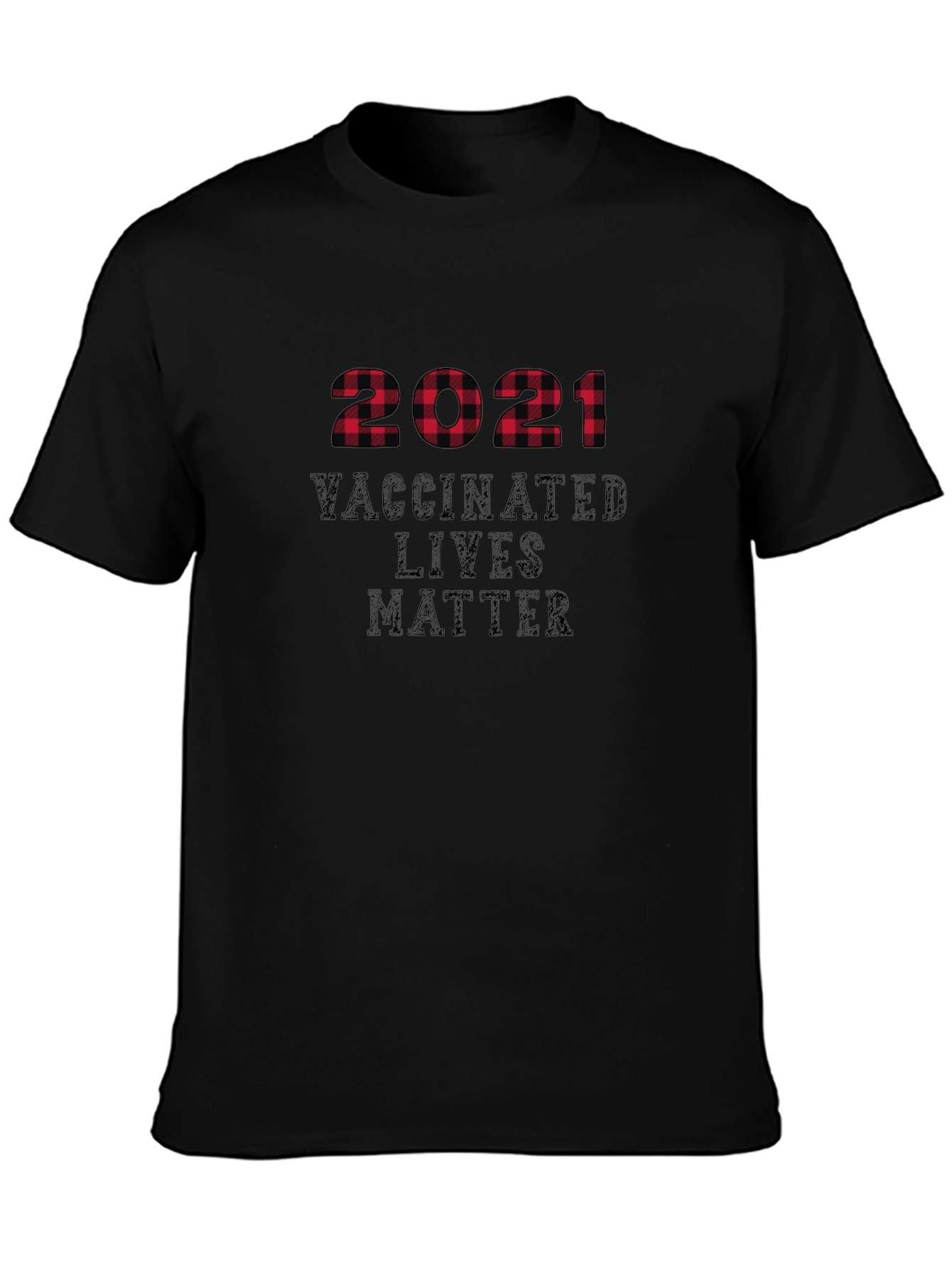 2021 Vaccinated Lives Matter Graphic T-Shirt